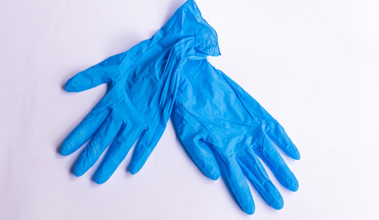 Sterile disposable gloves for Pets First Aid